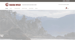 Desktop Screenshot of haidawild.com